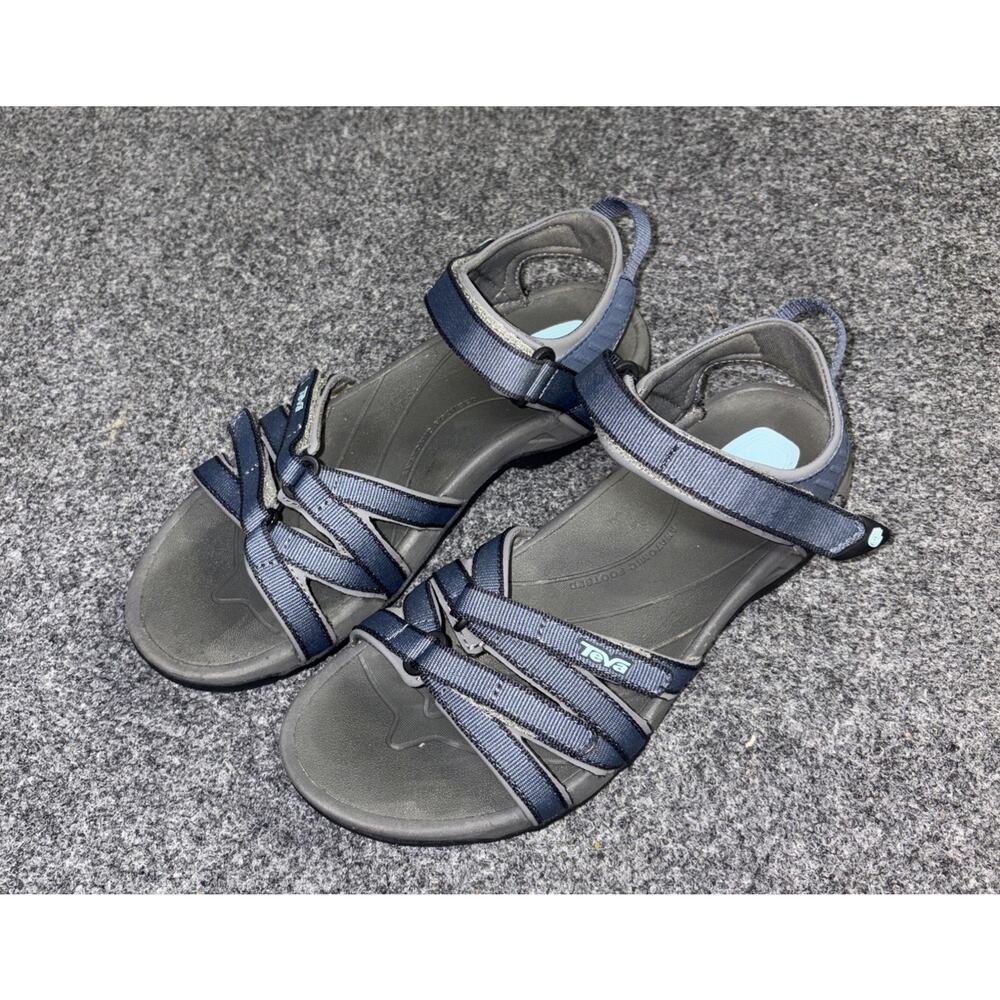 Teva Women’s Tirra LHiking Sandals in Bering Sea Blue Gray Size 8.5 Outdoors